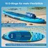 SUP-Board 320x84x15 cm, Bis zu 160 kg, extra breites iSUP, Produktbild-Vorschau 9