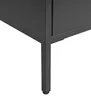 BELIANI Vysoká kartotéka černá chromová ocel 40x40x102 cm Náhled obrázku produktu 9