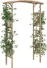 vidaXL Rose Arch Bamboo 118x40x187 cm Náhled obrázku produktu 3