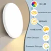 ZMH LED plafondlamp 36W, dimbaar, plafondlamp 37cm, rond, Productafbeelding-voorbeeld 11