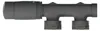 A dark gray radiator thermostat valve with two outlets, shown from the side against a white background. Produktbild-Vorschau