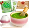 Matcha cajový ceremoniálny set "Kiku" s miskou, metlickou, Náhľad obrázku produktu 1