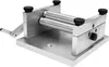 A metal rolling and bending machine with a crank handle, set against a white background. Produktbild-Vorschau