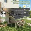 Gelenkarmmarkise 295 × 250 cm Markise mit Handkurbel Balkon Produktbild-Vorschau 3