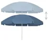 vidaXL Strandschirm Blau 240 cm Produktbild-Vorschau 1