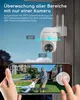 COOAU 2K caméra de surveillance extérieure batterie avec Voir les images du produit 3