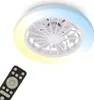 Briloner Deckenventilator mit Licht Fernbedienung Ø38cm Produktbild-Vorschau 1
