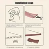 Ochranná folie na stoly – 2 role, každá 2 metry – Náhled obrázku produktu 3