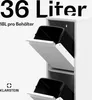 Klarstein Dual Compartment Mülleimer 2 Fächer - 36 L Produktbild-Vorschau 3