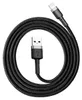 Baseus CALKLF-CG1, 2 m, USB A, Samec, Samec, Šedá, Čierna, Náhľad obrázku produktu 2