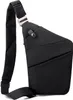 INF Sac de poitrine noir à bandoulière gauche Voir les images du produit 1