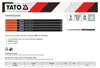 Yato YT-3460, Metall, Kohlenstoffstahl, Schwarz, Rot, 30 Produktbild-Vorschau 5