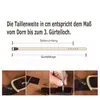 Büffelleder Gürtel in Braun Hochwertig, Zeitlos für Produktbild-Vorschau 5