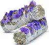 Aromantra - Weißer Salbei Bündel mit lila Sinuata Blüten Produktbild-Vorschau 2