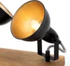 Deckenleuchte Spotleuchte Schwenkbar E14 25 W schwarz Produktbild-Vorschau 5