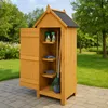 Wilbur Geräteschrank Natur 67x172x53 cm, 3 Regalböden, Produktbild-Vorschau 2