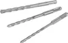 Three drill bits are arranged diagonally on a white background. Produktbild-Vorschau