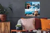 MuchoWow® Poster Schottischer Highlander - Collage - Eis - Produktbild-Vorschau 2