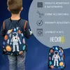 HECKBO Sacca sportiva con motivo astronauta e spazio | Anteprima dell’immagine prodotto 3