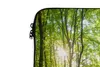 MuchoWow® Laptop Hülle 13 Zoll Natur - Bäume - Wald - Grün Produktbild-Vorschau 3