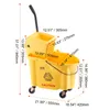 VEVOR Seau d'essuyage avec essoreuse, 35 Qt. Seau Voir les images du produit 8