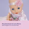 BABY born Blumenfee-Outfit mit rosa Kleid & Blütenzierde Produktbild-Vorschau 6