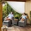 di volio Gartenmöbel-Set Fera Grau, Terrassenmöbel aus Produktbild-Vorschau 8