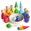 Montessori-Spielzeug „Regenbogen Steckpuppen in Tassen mit Produktbild-Vorschau 12