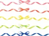 folia Satinbänder-Set NEON farbig sortiert 5 Bänder Produktbild-Vorschau 2