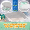 CADANI ILA XL Wickelaufsatz 160 cm für HEMNES und NORDLI Produktbild-Vorschau 3