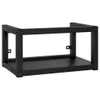 vidaXL Koupelnový rám s umyvadlem Black Iron Náhled obrázku produktu 3