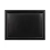 A black picture frame on a white background. Produktbild-Vorschau