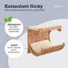 Lycce Katzenbett Wand | Kletterwand Katzen | Katzenmulde Produktbild-Vorschau 4