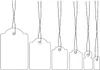 HERMA Warenanhänger 7 x 15 mm mit weißem Faden Karton weiß Produktbild-Vorschau 3