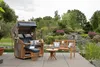 Teakholz Garten-/Balkonsitzbank - bene living - Anker 120 Produktbild-Vorschau 8