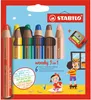 Buntstift, Wasserfarbe & Wachsmalkreide - STABILO woody 3 Produktbild-Vorschau 13