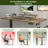 Elektrisch höhenverstellbarer Schreibtisch 120 x 60 cm mit Produktbild-Vorschau 5