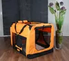 Hundebox Bello XXL Sunset-Orange faltbar Autotransportbox Produktbild-Vorschau 2