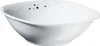 A white ceramic bowl with a pattern of black and gray dots on the rim. Produktbild-Vorschau