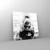 Bilder auf glas - Einteilig - Fotograf Schwarzweiß Doppel - Produktbild-Vorschau 4