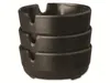 APS Casual Aschenbecher, schwarz, Höhe: 30 mm, ø: 80 mm Voir les images du produit 1
