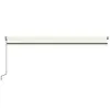 vidaXL Markise Automatisch Einziehbar 600x350 cm Creme -  Produktbild-Vorschau 12