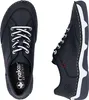 Rieker Damen Sneaker Leder Schnürschuh Ziernaht 55901, Produktbild-Vorschau 19