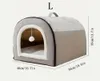 Tierschatz Hundehütte Indoor 2-in-1 – Hundehöhle & Produktbild-Vorschau 8