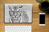 MuchoWow® Laptop Aufkleber Sticker Cover Tiger - Natur - Produktbild-Vorschau 2