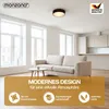 MONZANA® Deckenlampe Stoff Wohnzimmer Schlafzimmer E27 Produktbild-Vorschau 2