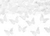 Cannone di coriandoli con farfalle 20 cm bianco Anteprima dell’immagine prodotto 4