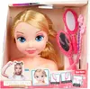 Toi-Toys LAUREN Styling-Kopf für Mädchen – Frisierkopf mit Produktbild-Vorschau 1