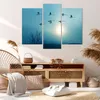 Bild auf Leinwand - Leinwandbild - Storch Vogel Natur - Produktbild-Vorschau 7