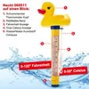 Poolthermometer mit Ente Motiv HECHT | Schwimmendes Produktbild-Vorschau 2